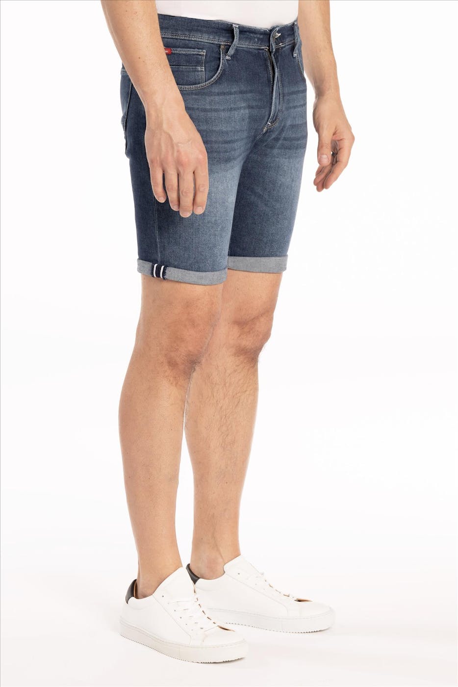 Lee Cooper - Blauwe Tim 5-pocket jeansshort