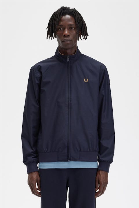 Fred Perry - Donkerblauwe Brentham jas