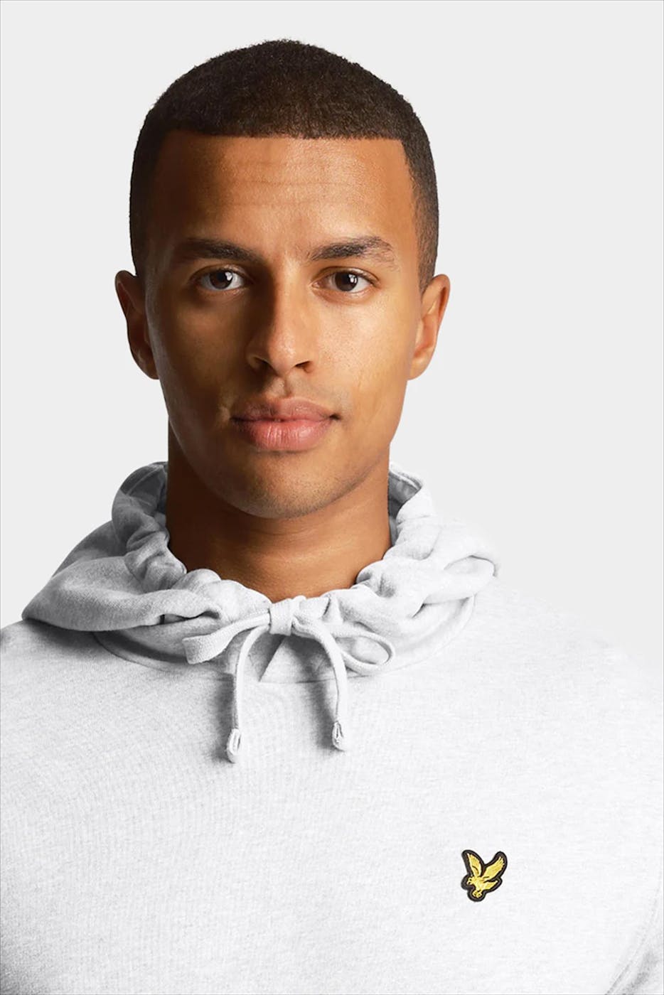 Lyle & Scott - Lichtgrijze hoodie