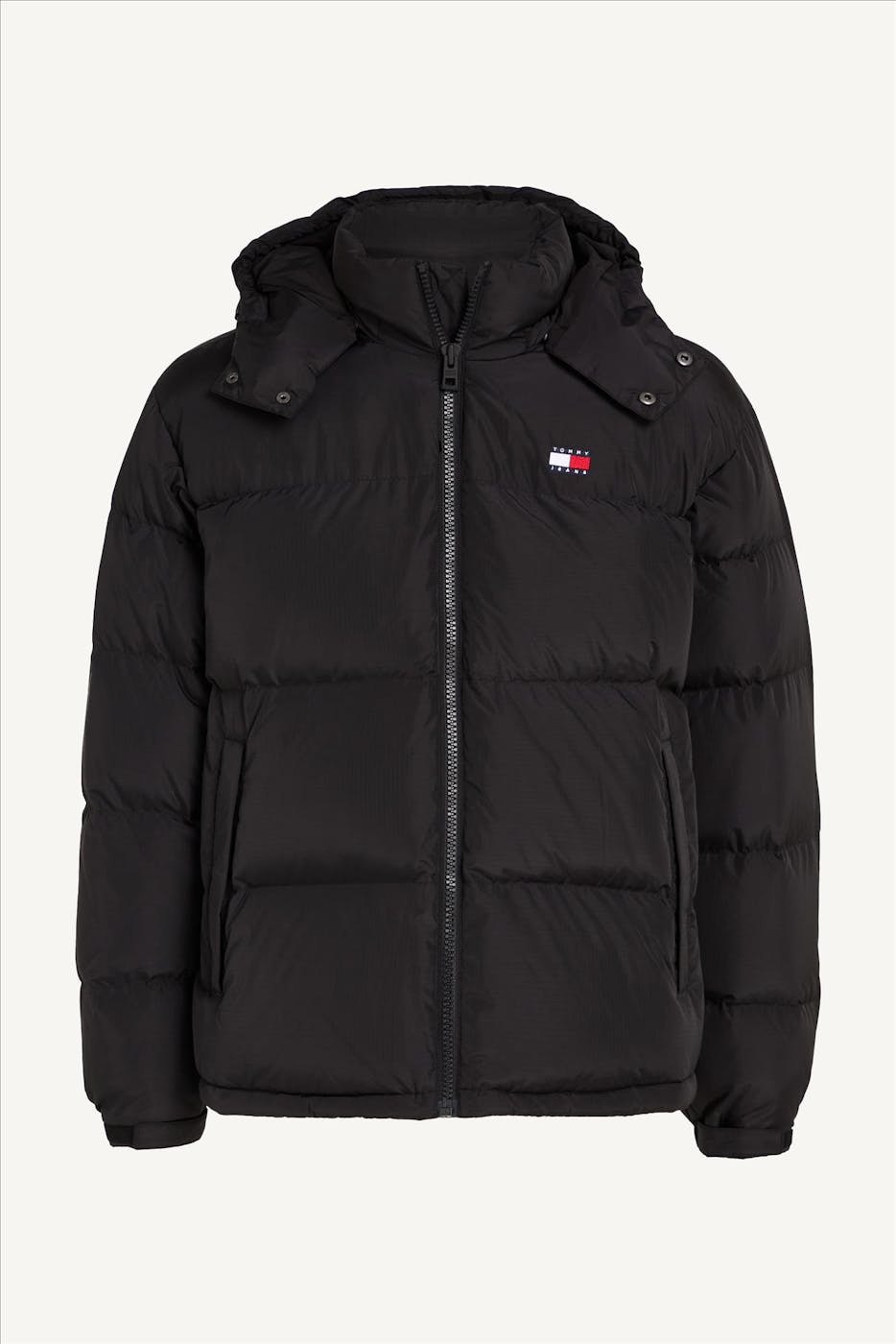 Tommy Jeans - Zwarte Alaska Puffer jas
