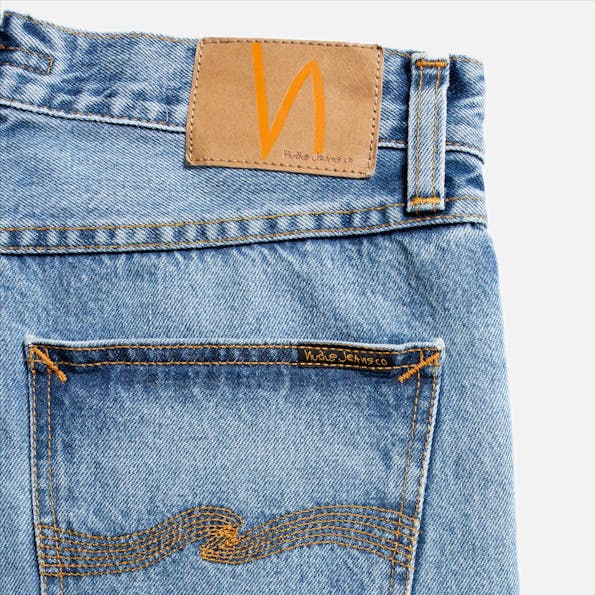 Nudie Jeans Co. - Middenblauwe Rad Rufus Straight jeans
