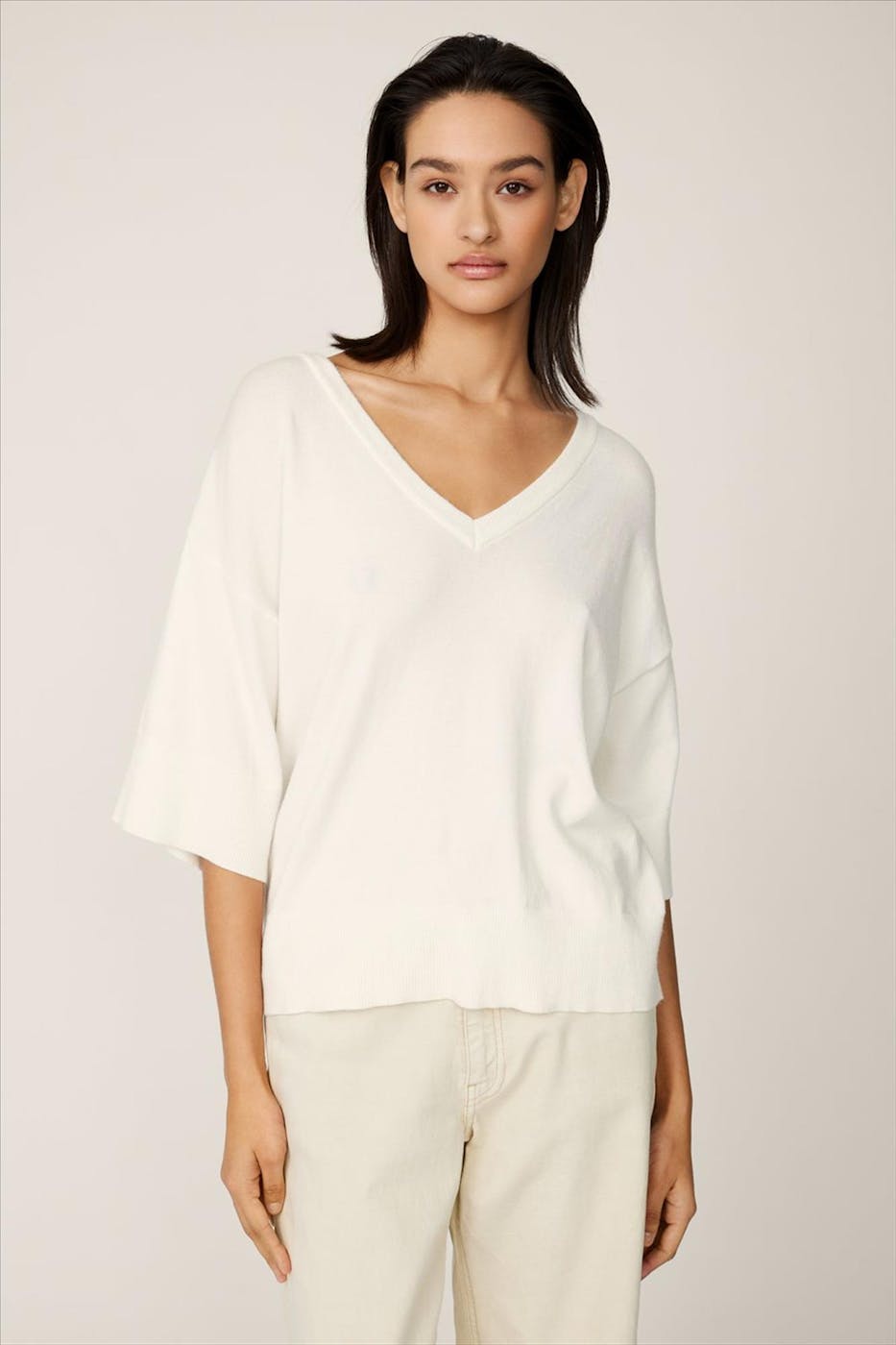 MSCH COPENHAGEN - Ecru Rachelle trui