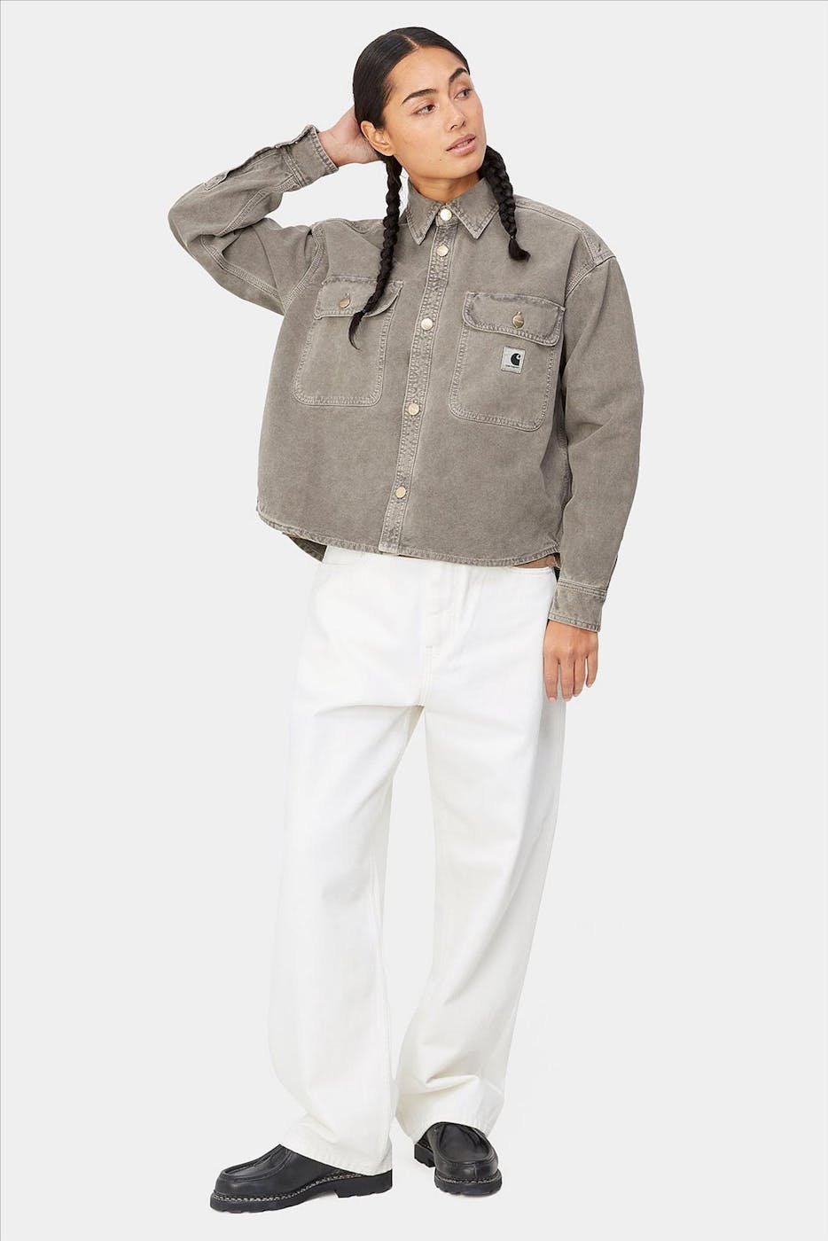 Carhartt WIP - Witte Brandon pant