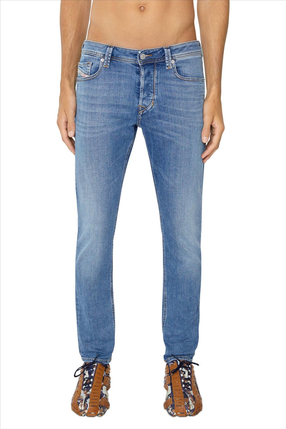 Diesel - Blauwe 1986 Larkee-Beex jeans