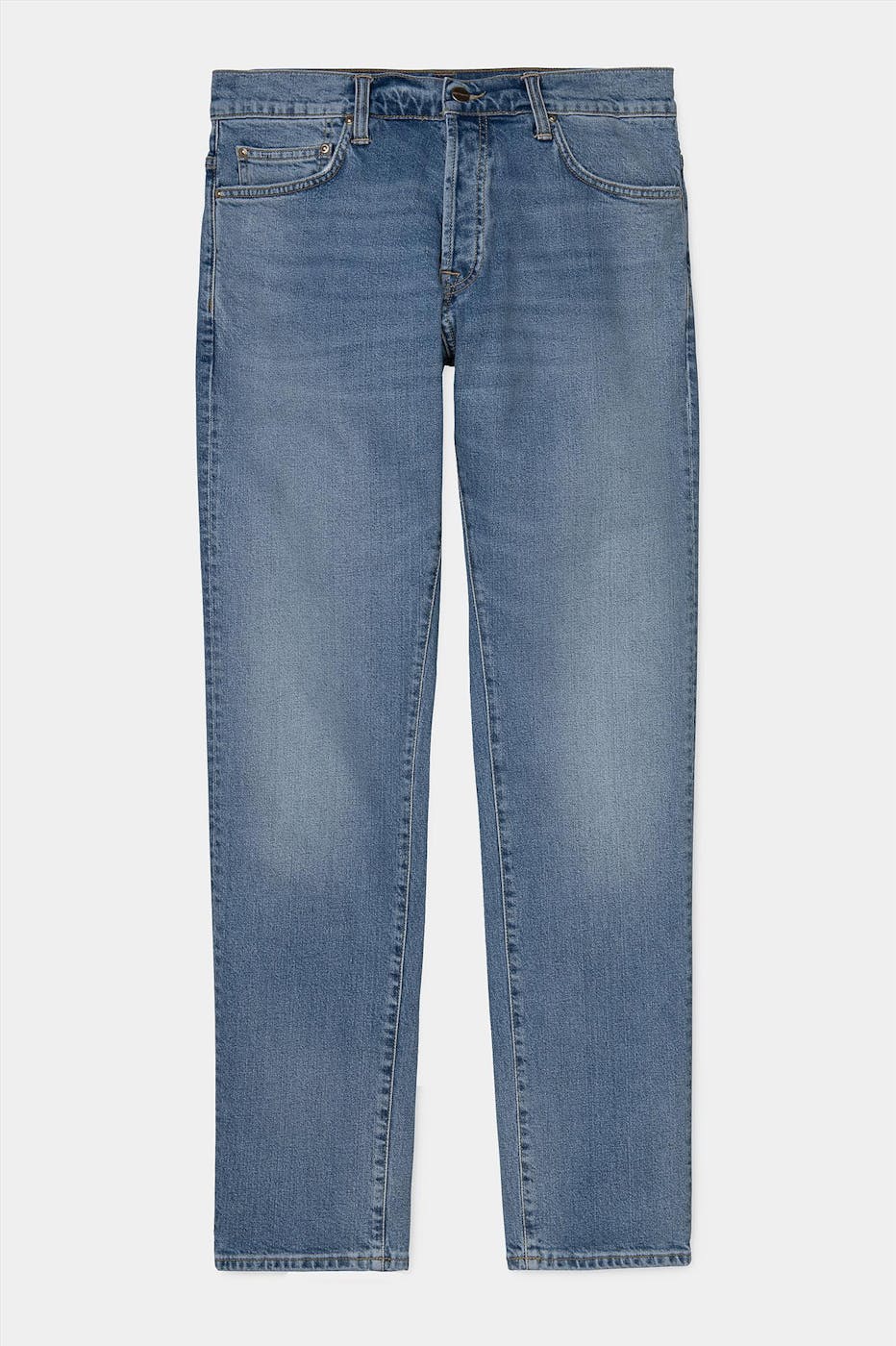 Carhartt WIP - Lichtblauwe Klondike straight tapered jeans