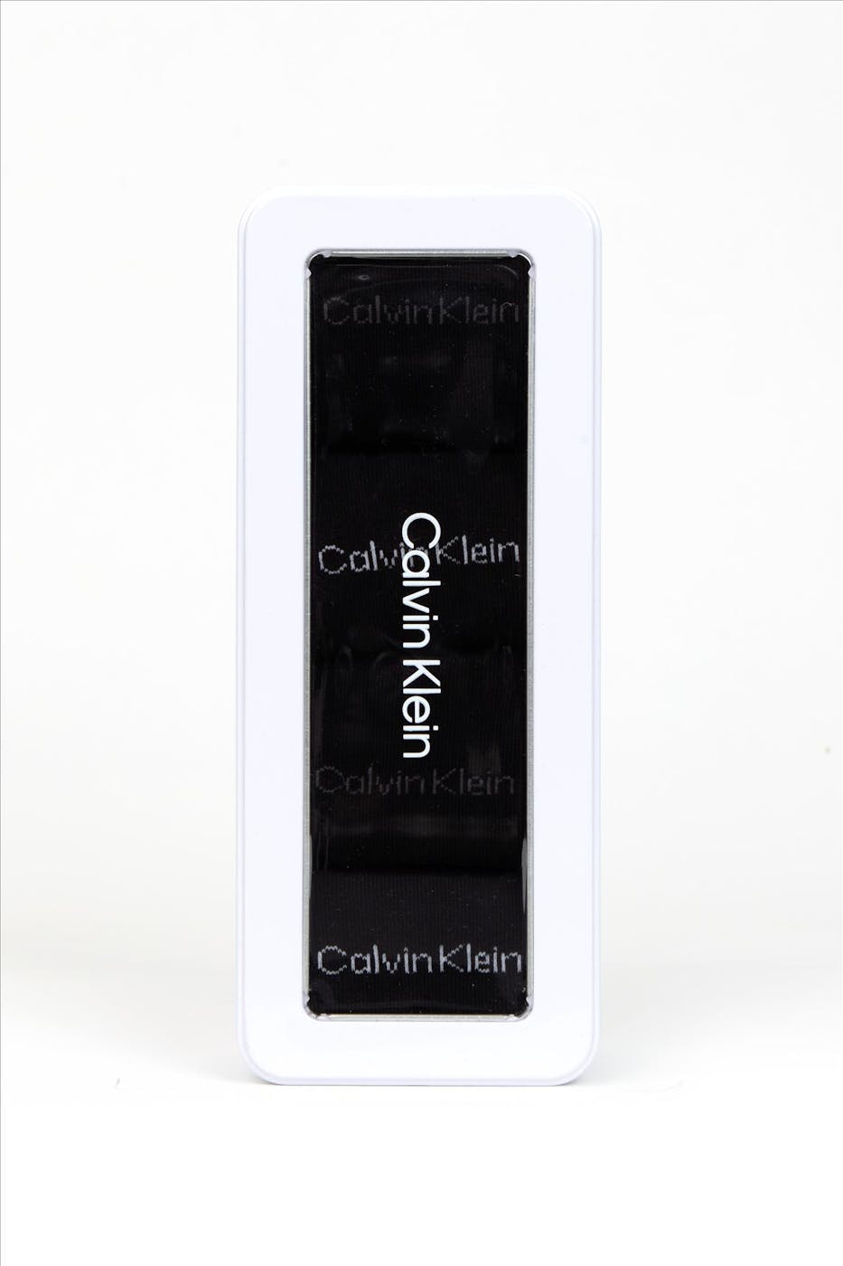 Calvin Klein - Zwarte 4-pack giftbox sokken, maat: one size