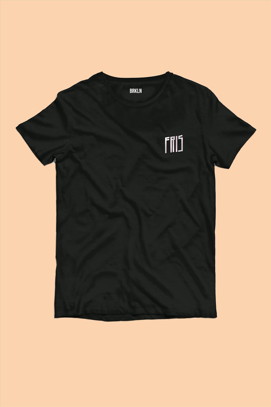 Brooklyn - Zwarte Fris T-shirt