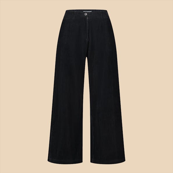 BY BAR - Donkerblauwe Odin Cord broek