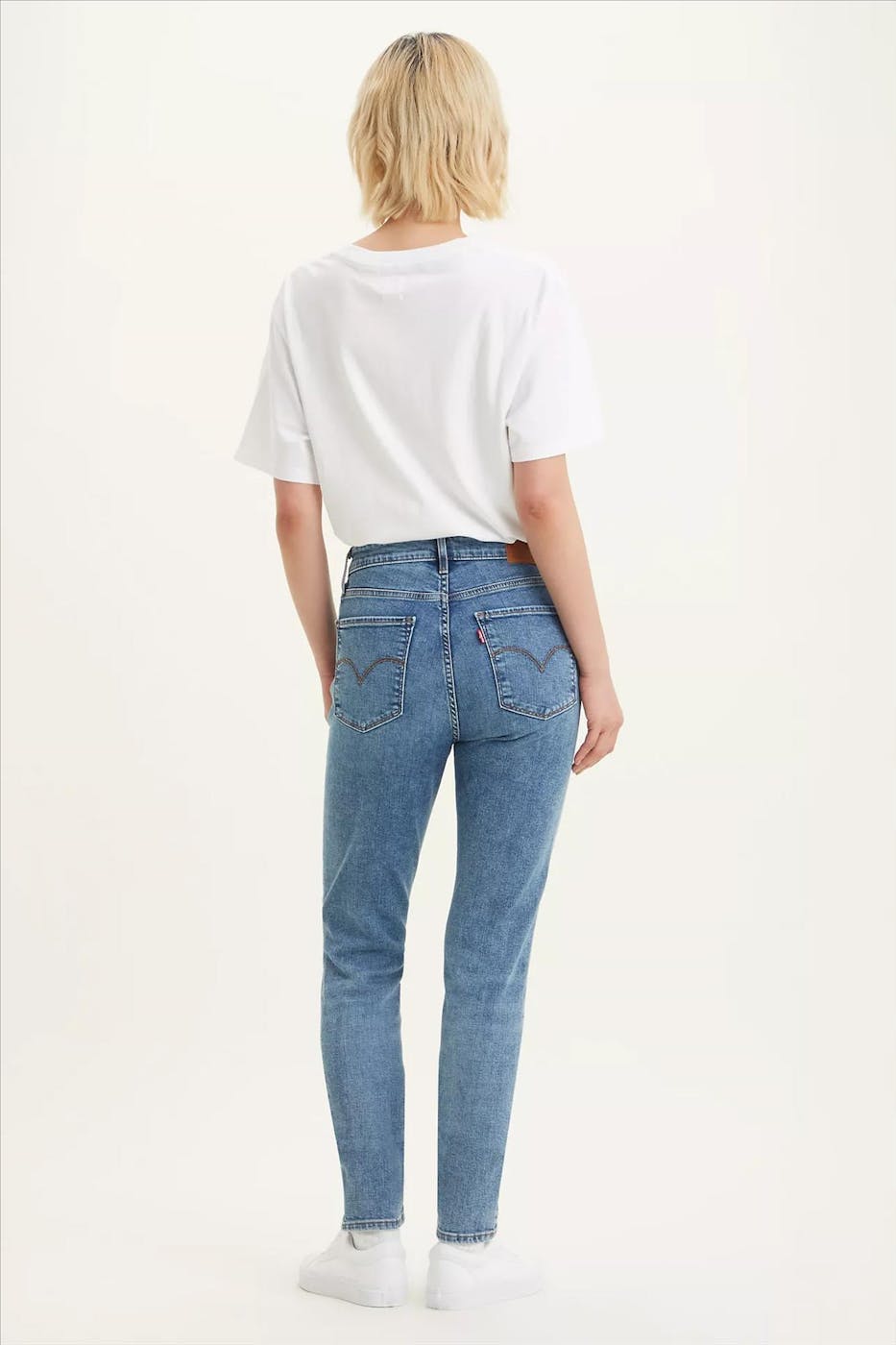Levi's - Blauwe 721 High-Rise Skinny jeans