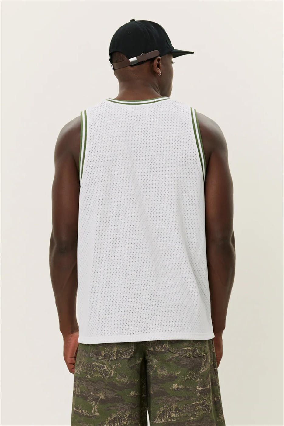 LES DEUX - Ecru Silas Mesh tanktop