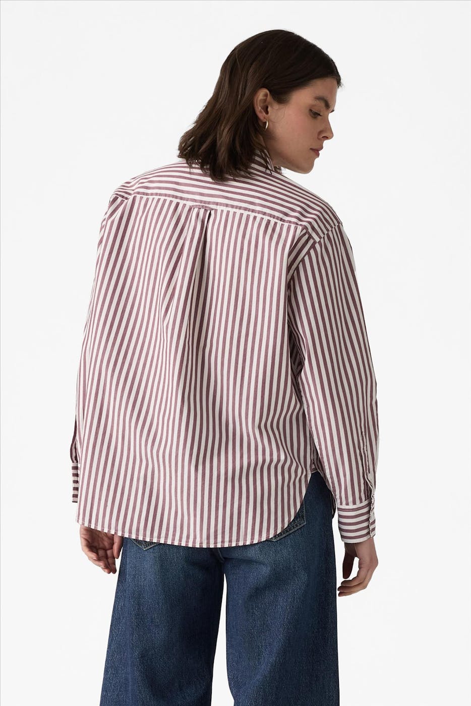 Levi's - Ecru-Bruine Harlie Boyfriend blouse