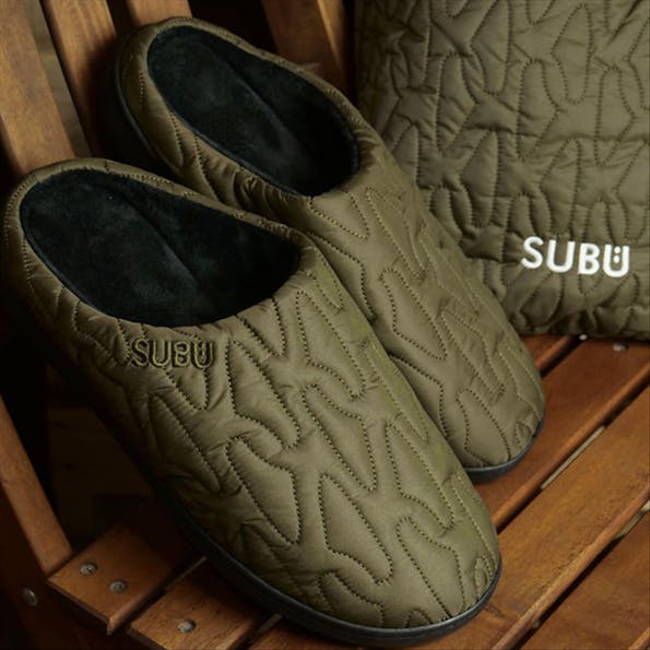 SUBU - Kaki Permanent Outline pantoffels