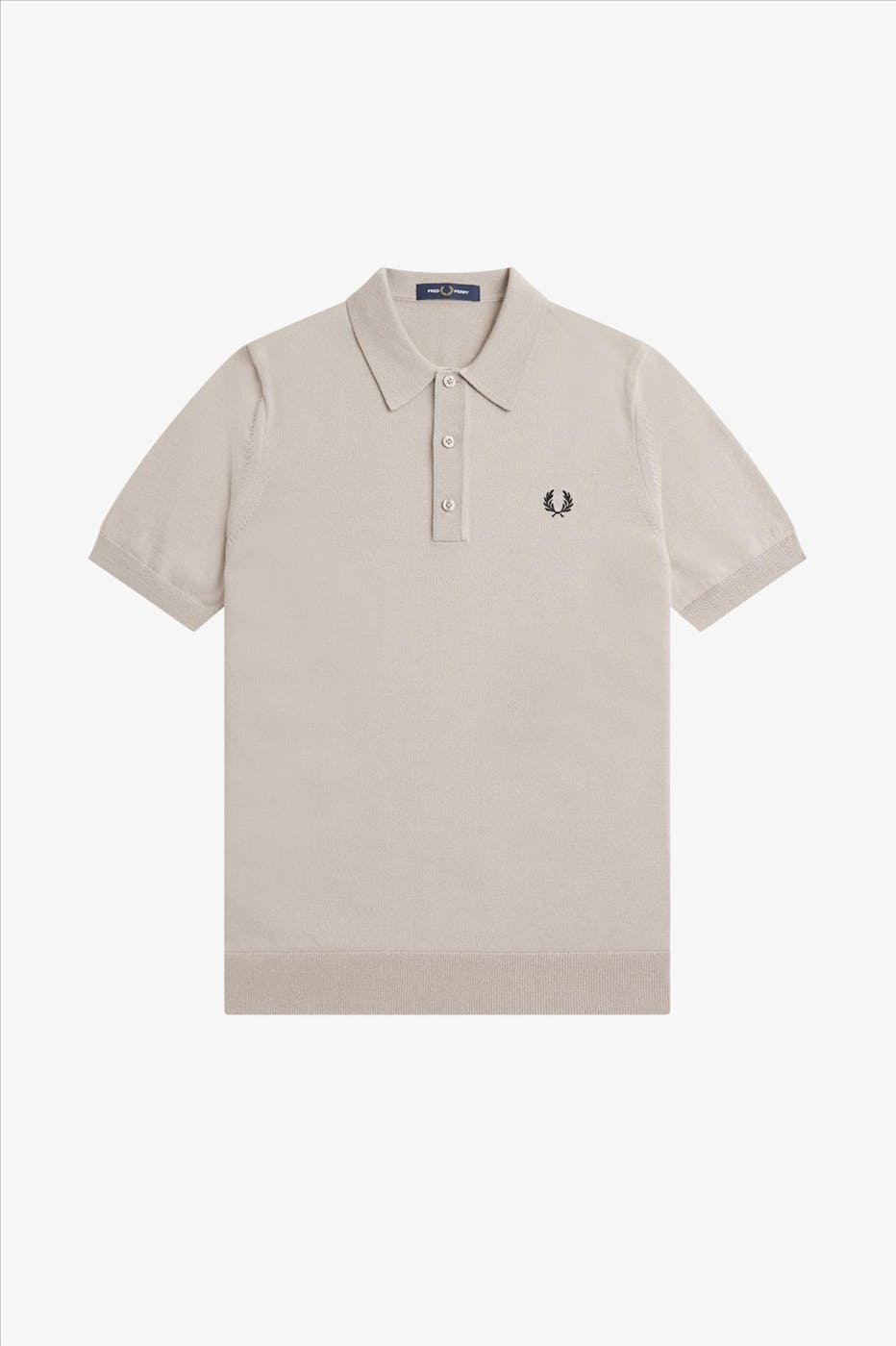 Fred Perry - Beige Classic Knitted polotrui