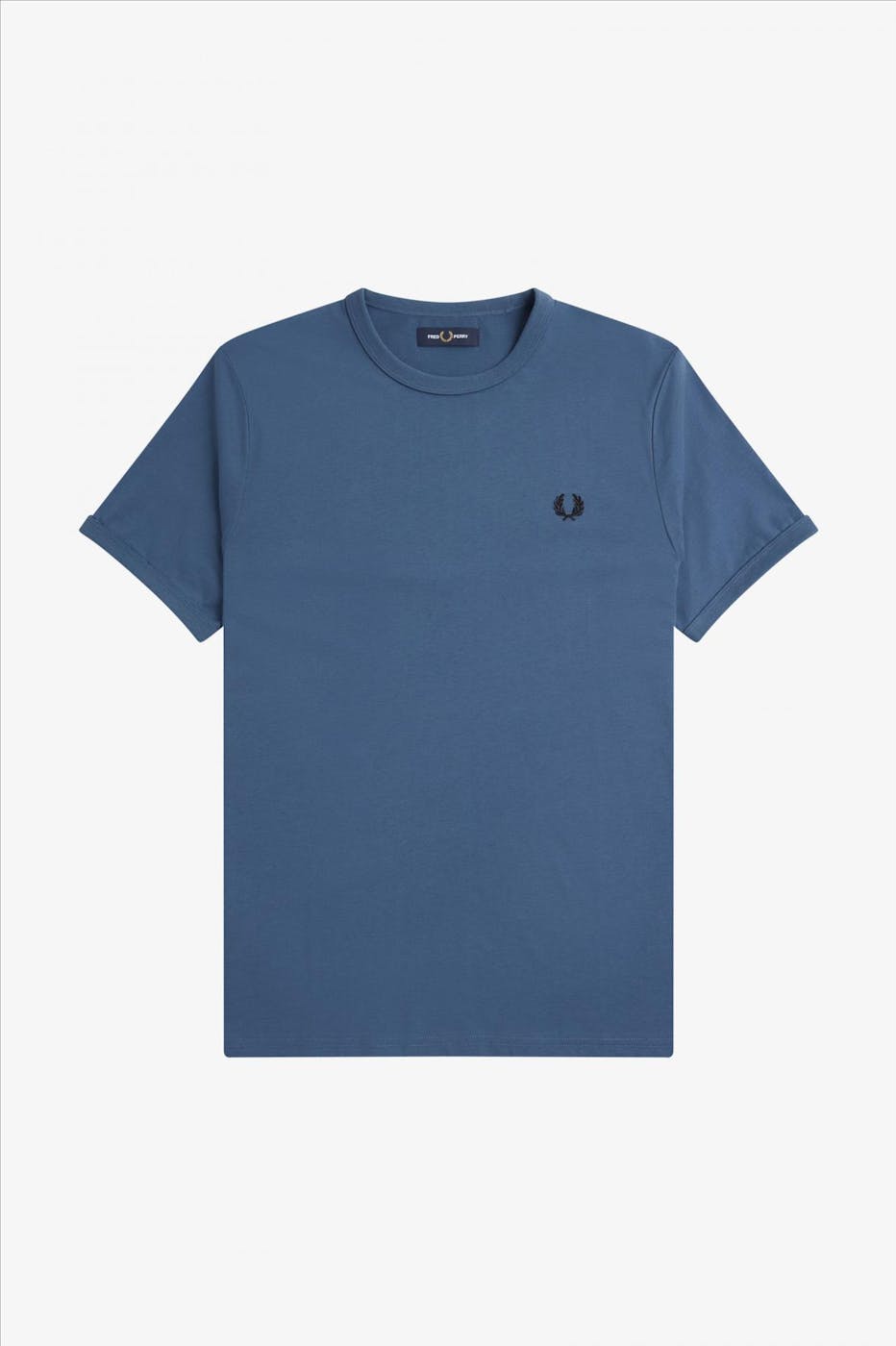Fred Perry - Blauwe Ringer T-shirt