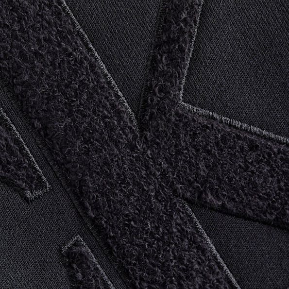 Calvin Klein Jeans - Zwarte Spons Logo sweater