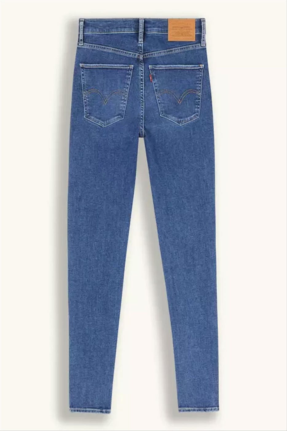 Levi's - Donkerblauwe Mile High Super Skinny jeans