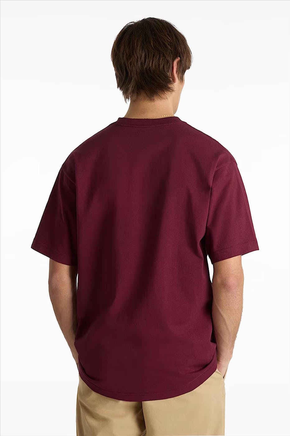 Vans - Bordeaux Left Chest T-shirt