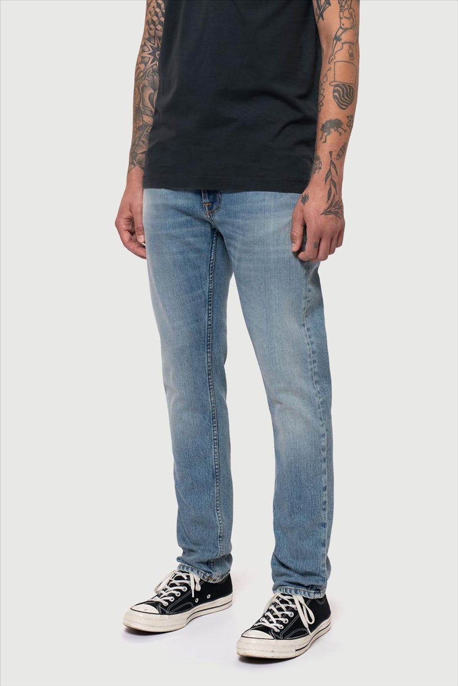 Nudie Jeans Co. - Wolkenblauwe Lean Dean jeans