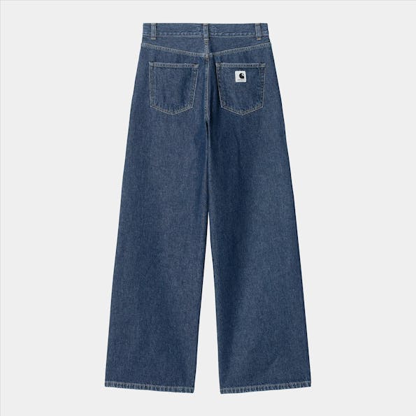 Carhartt WIP - Donkerblauwe Jane loose jeans