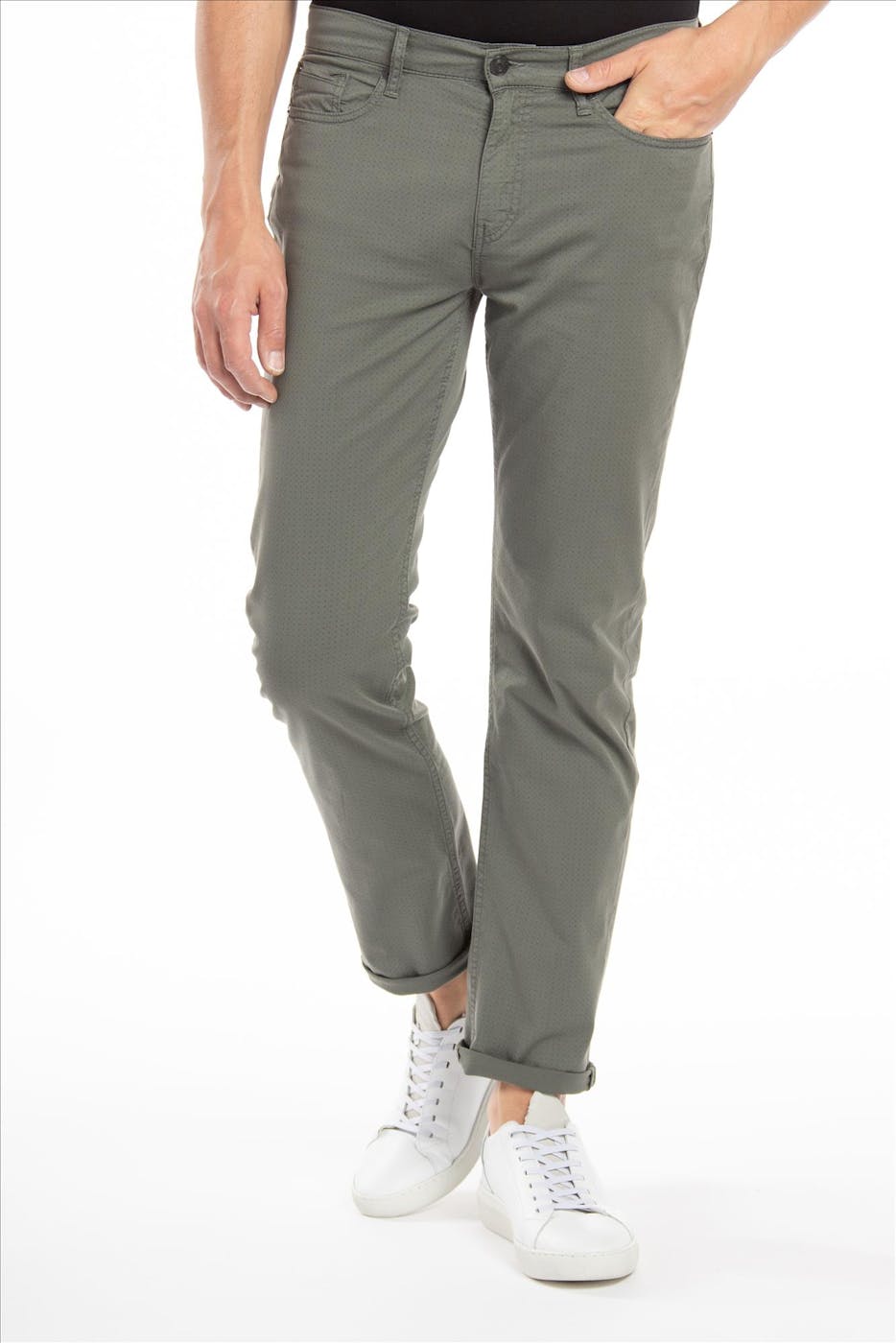 Lee Cooper - Kakigrijze LC112ZP slim fit 5-pocket