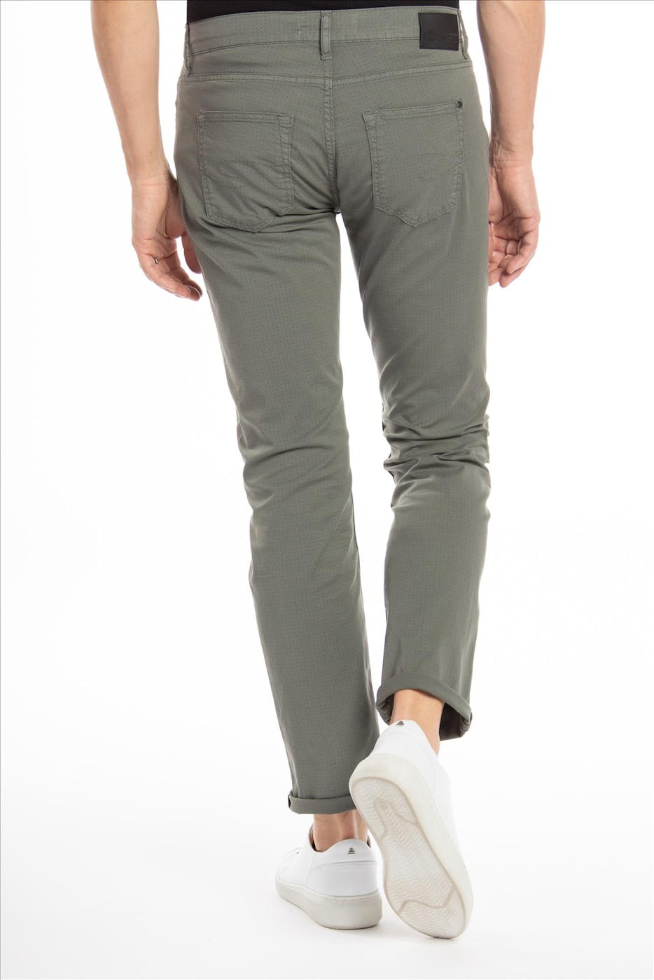 Lee Cooper - Kakigrijze LC112ZP slim fit 5-pocket