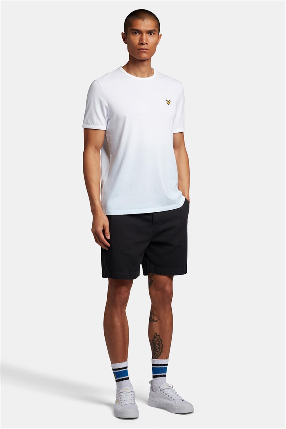 Lyle & Scott - Zwarte Chino Short