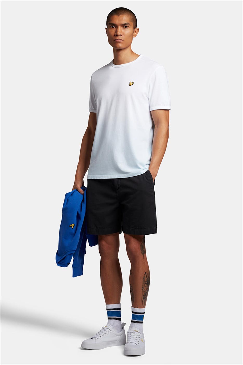 Lyle & Scott - Zwarte Chino Short