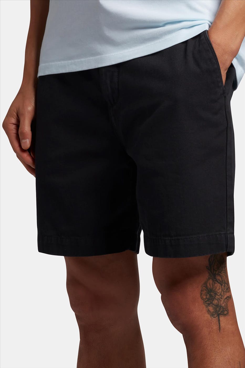 Lyle & Scott - Zwarte Chino Short