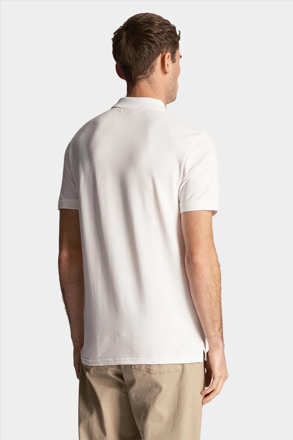Lyle & Scott - Witte Plain Polo shirt