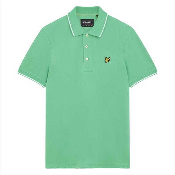 Lyle & Scott - Groene Tipped Polo Shirt