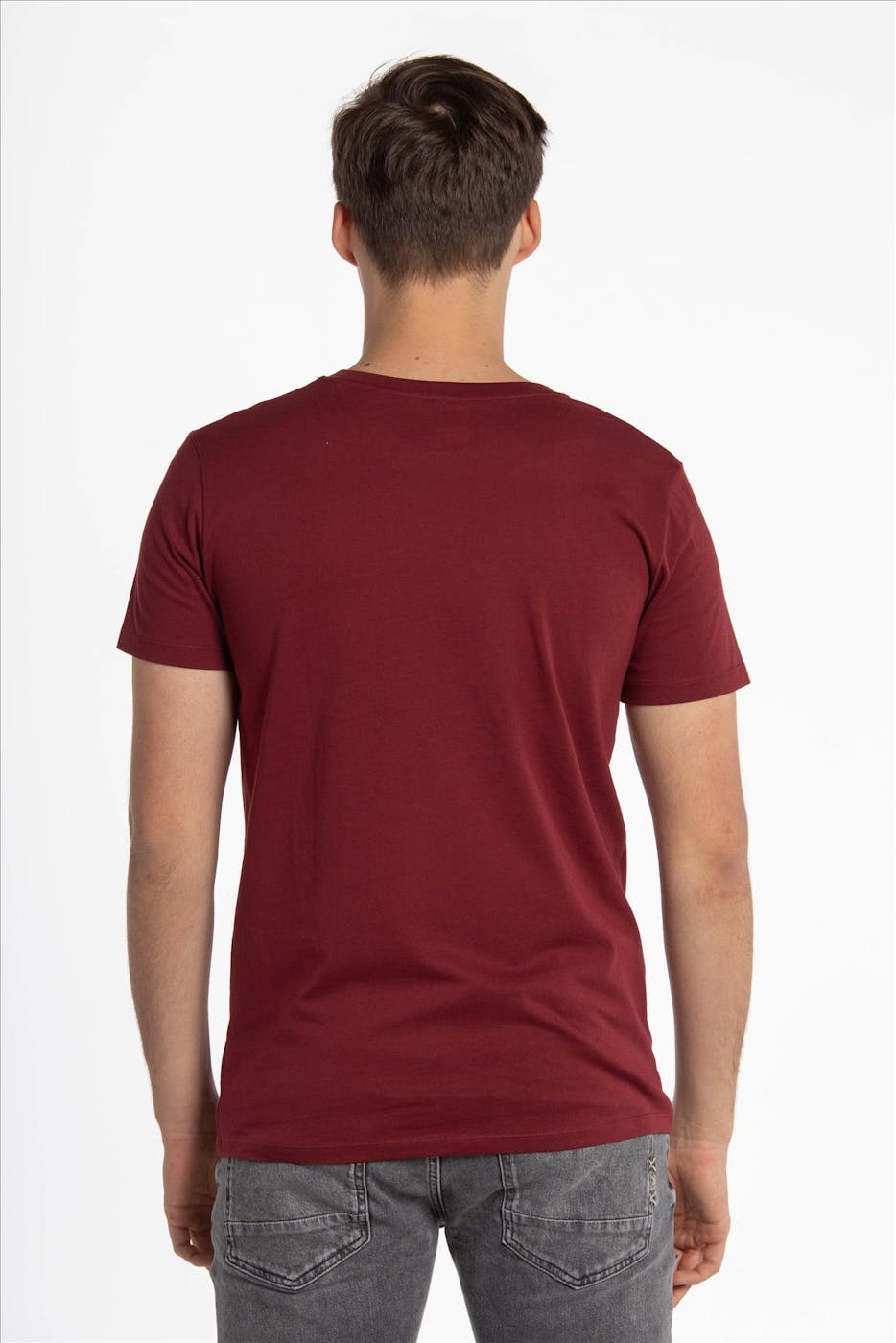 Brooklyn - Intwiel Bordeaux Fiets T-shirt