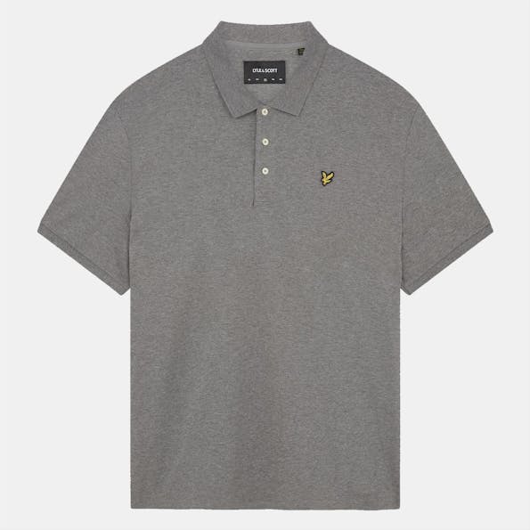 Lyle & Scott - Grijze Plain Polo shirt