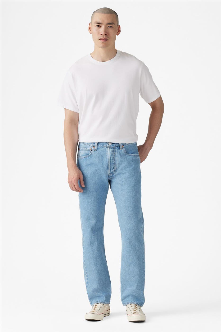 Levi's - Lichtblauwe 501 Original jeans
