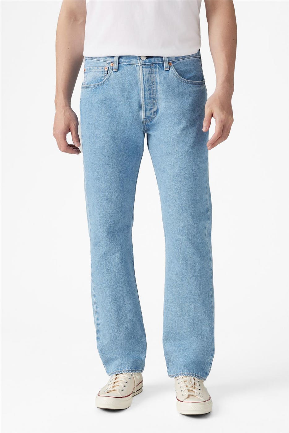 Levi's - Lichtblauwe 501 Original jeans