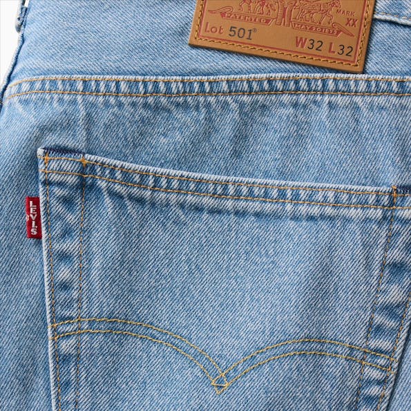 Levi's - Lichtblauwe 501 Original jeans