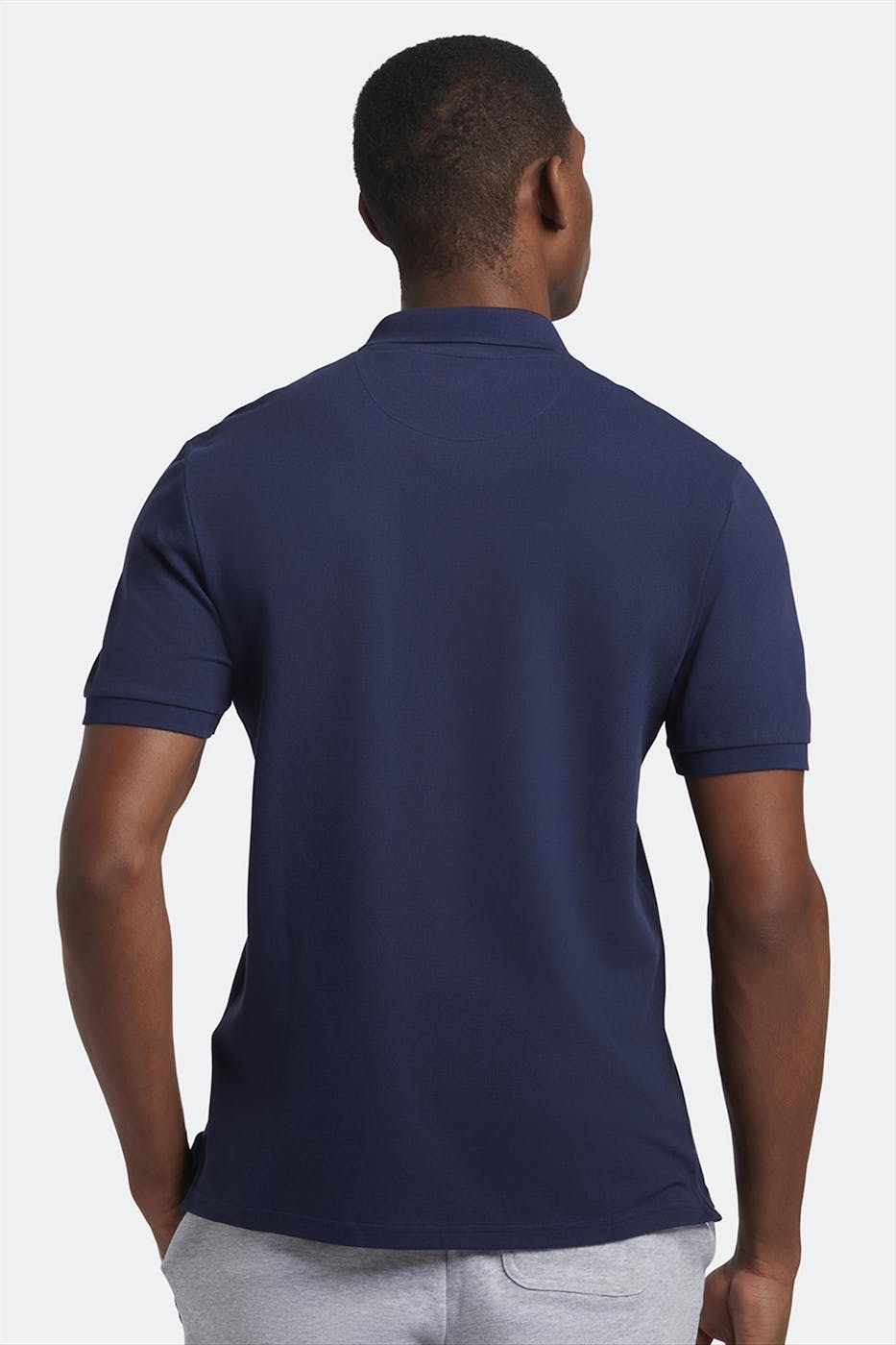 Lyle & Scott - Donkerblauwe Plain Polo shirt