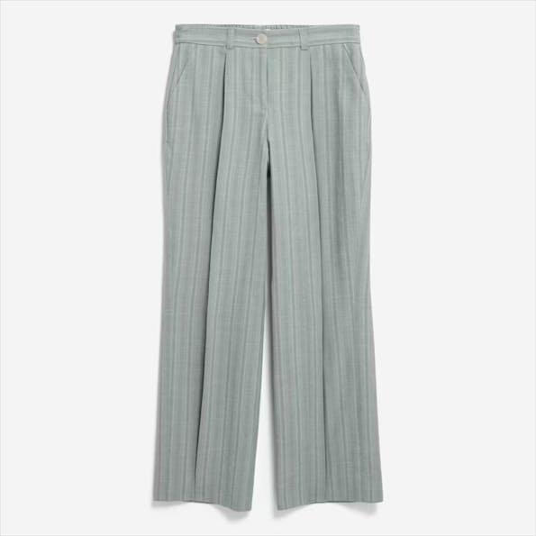 Armed Angels - Mintgroene Numaali Stripe broek