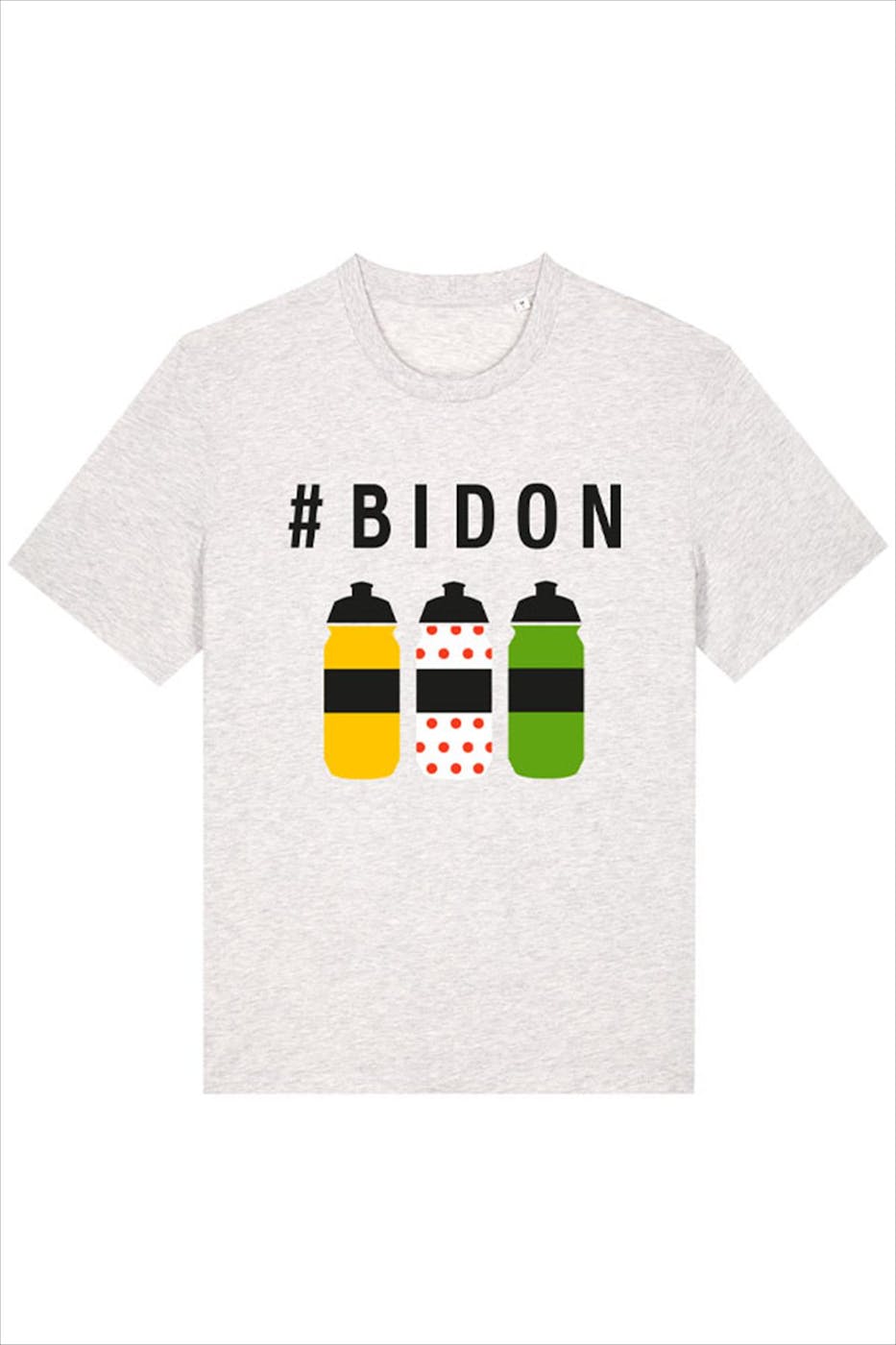 Brooklyn - Lichtgrijze Bidon T-shirt