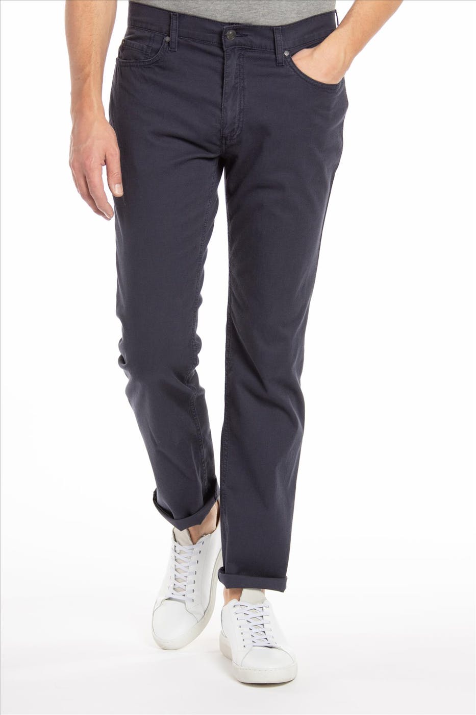 Lee Cooper - Donkerblauwe LC116ZP straight fit 5-pocket