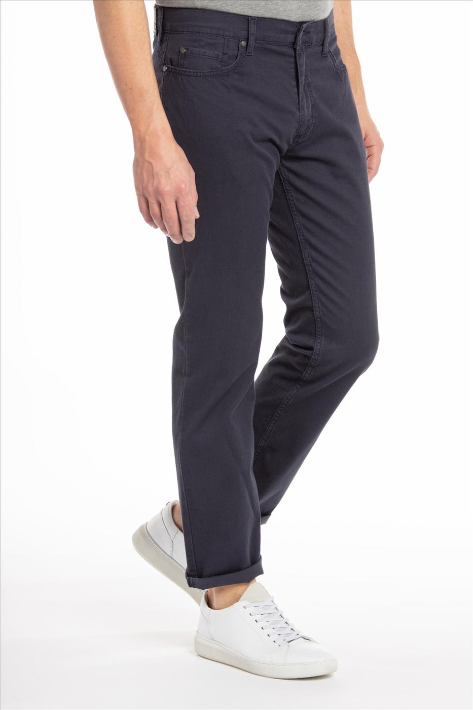 Lee Cooper - Donkerblauwe LC116ZP straight fit 5-pocket