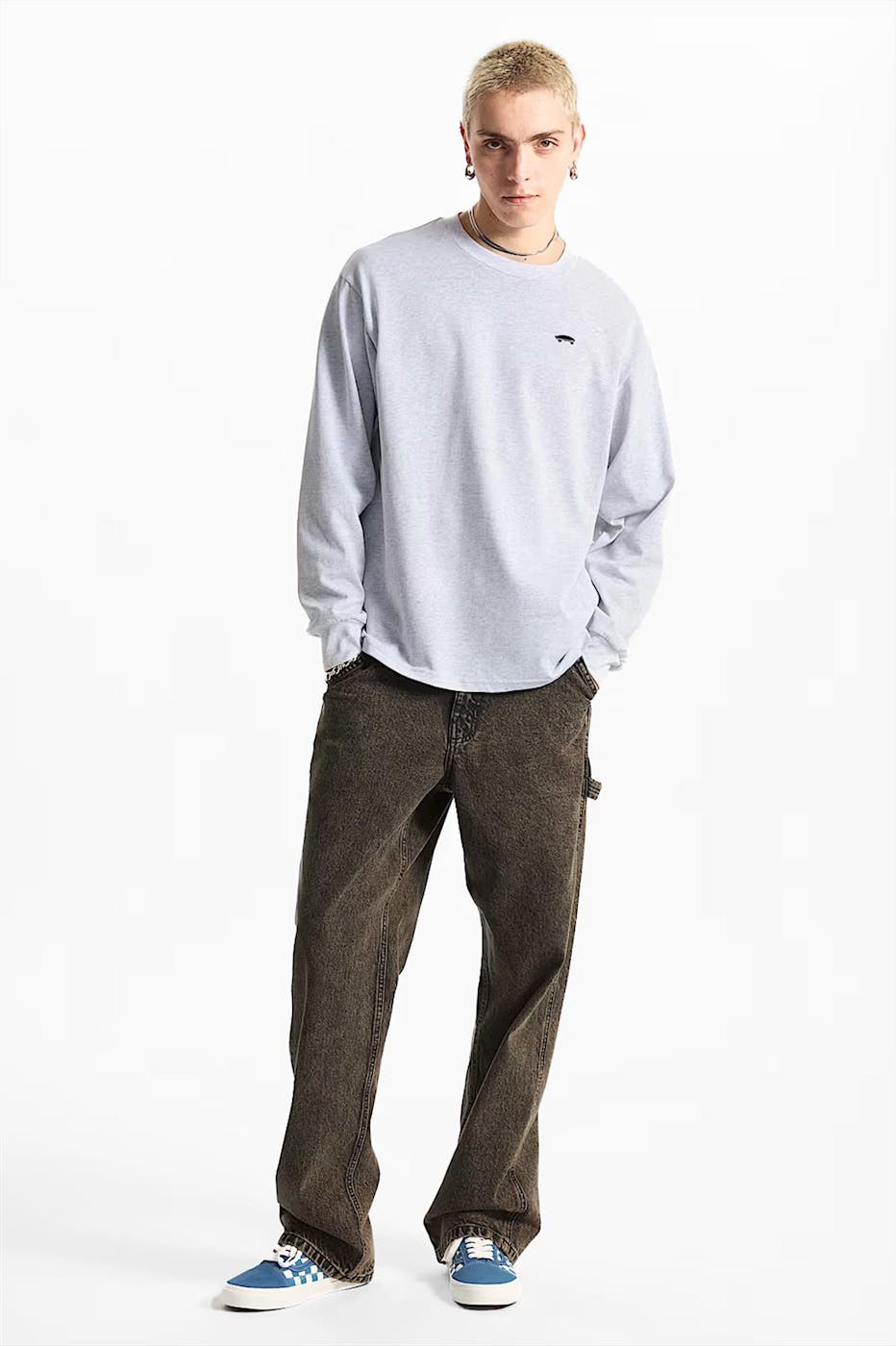Vans - Grijze Salton longsleeve