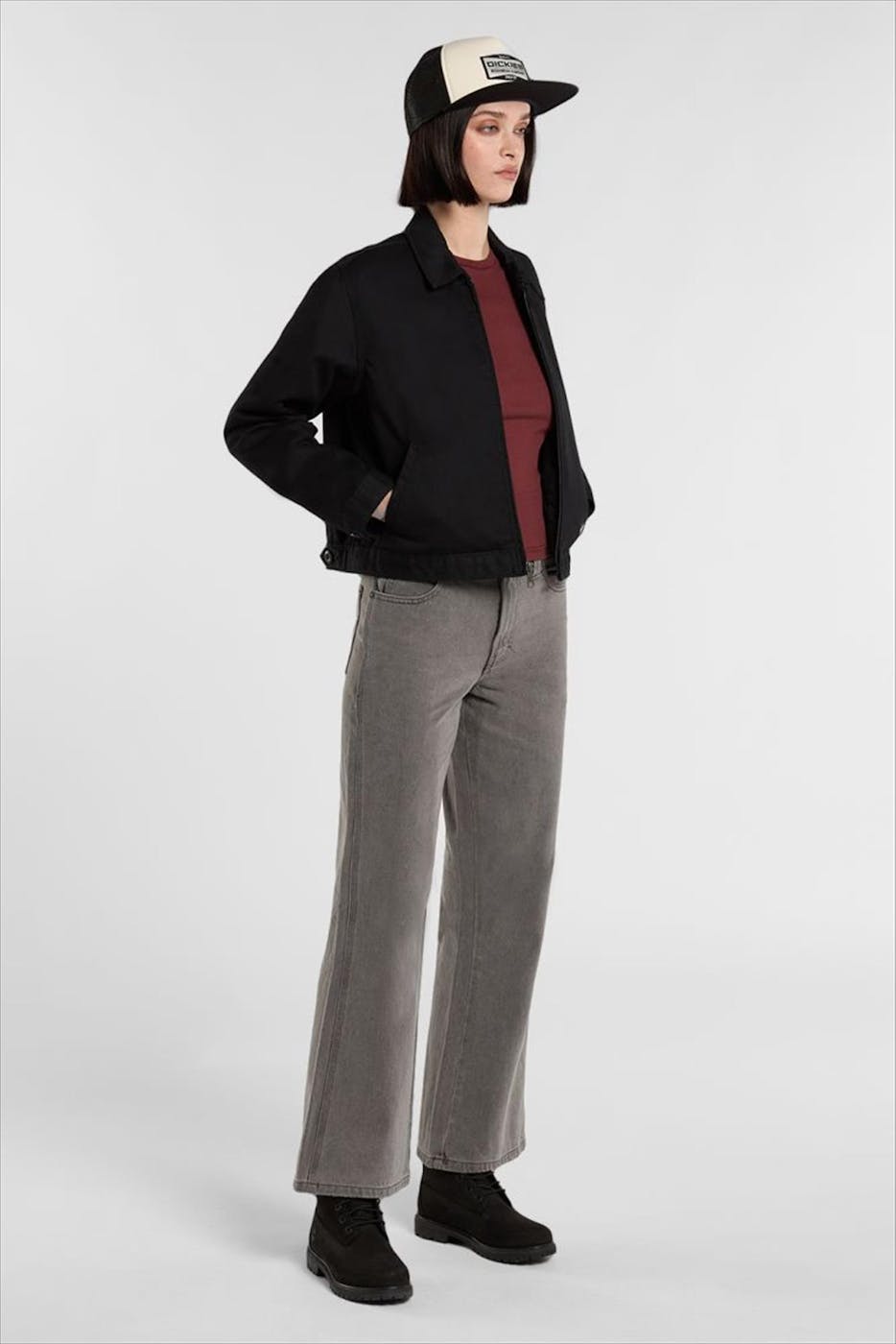 Dickies - Donkergrijze Bridger jeans