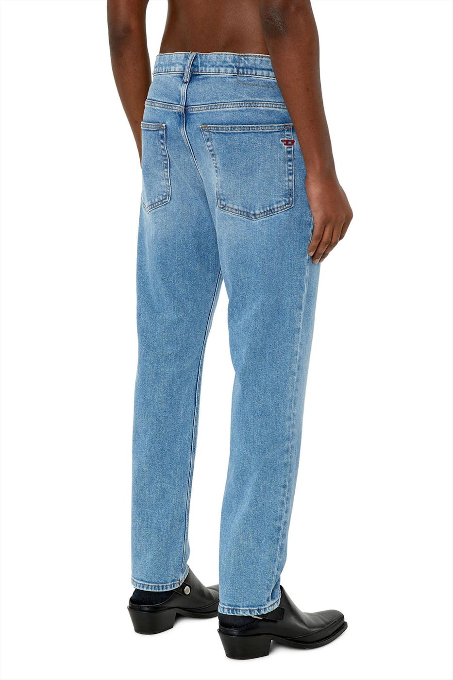 Diesel - Blauwe 2005 D-Finning Tapered jeans