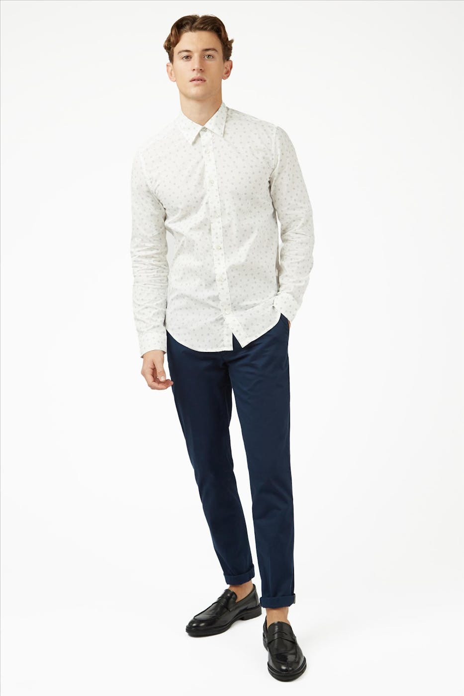 Ben Sherman - Ecru Dots hemd