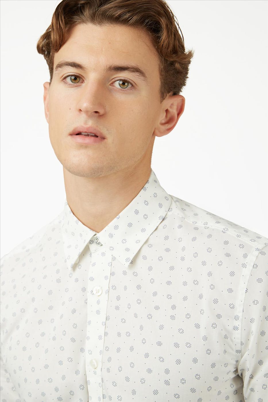 Ben Sherman - Ecru Dots hemd