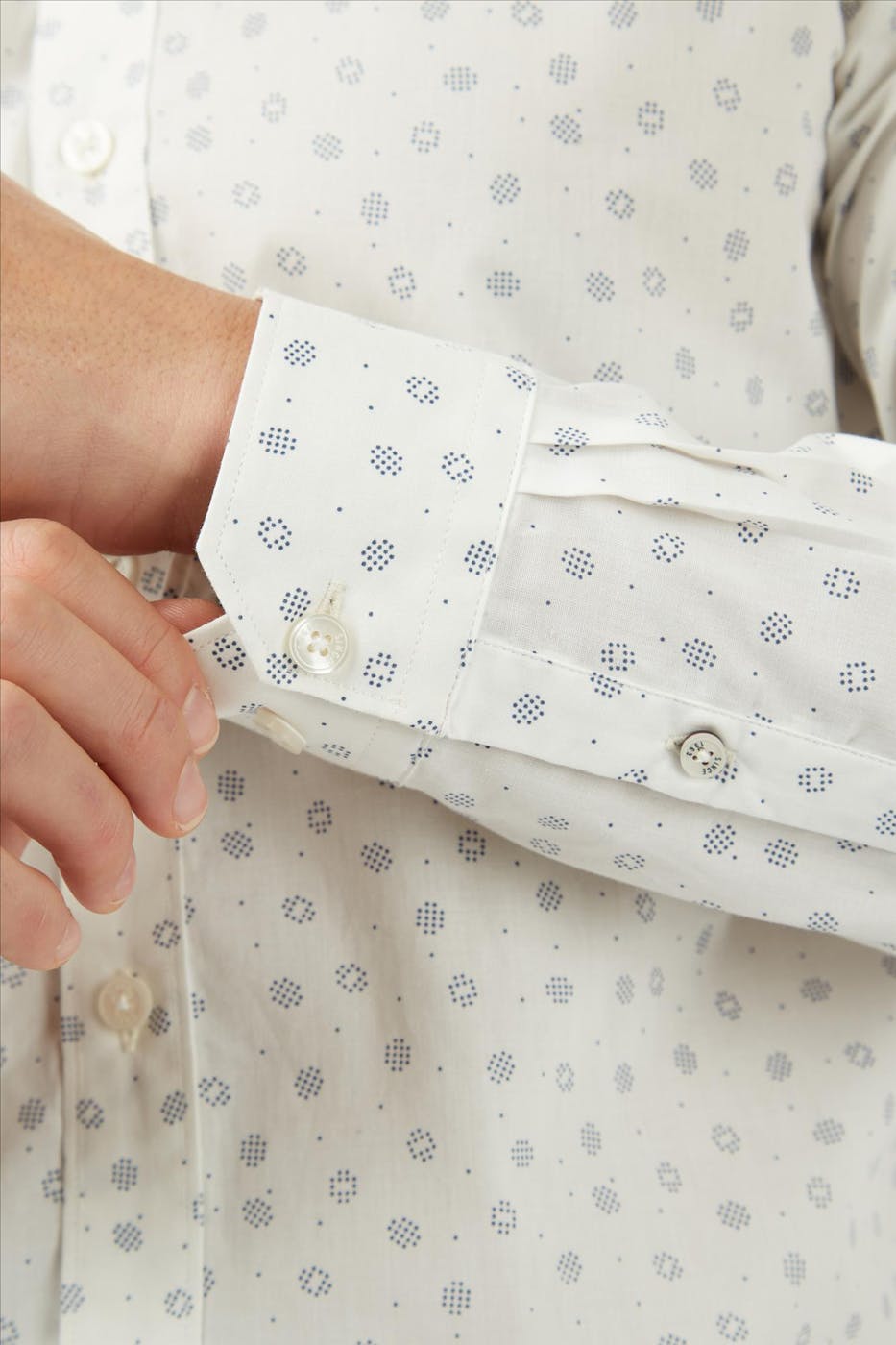 Ben Sherman - Ecru Dots hemd