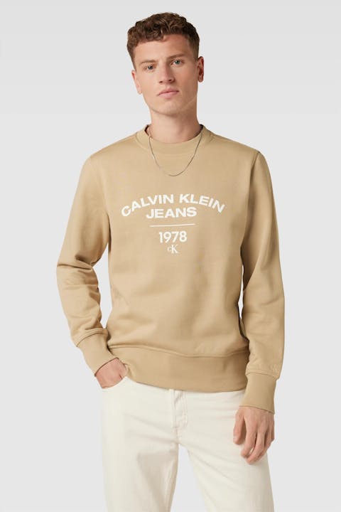 Calvin Klein Jeans - Beige 1978 Logo sweater