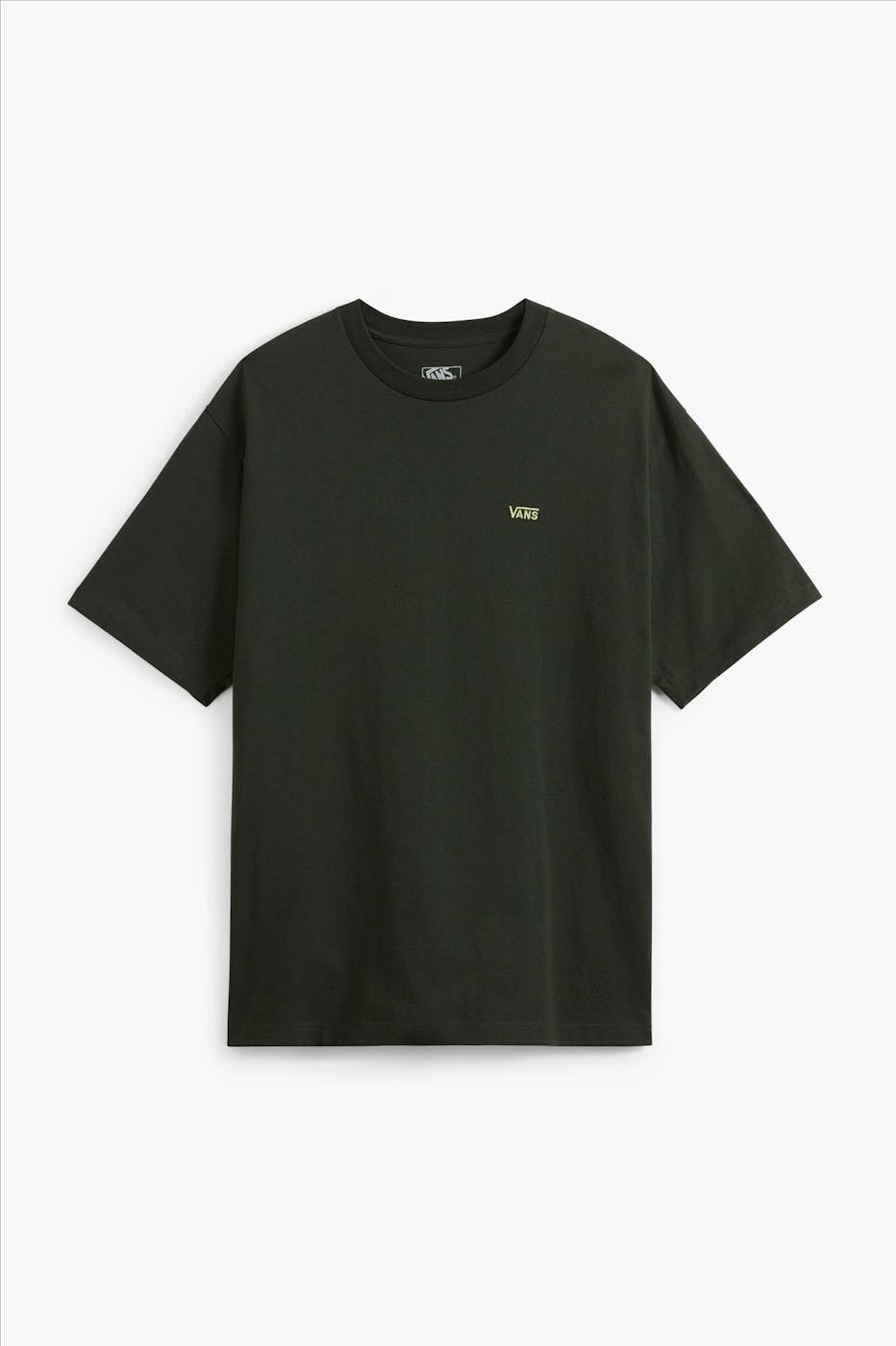 Vans - Donkergroene Left Chest T-shirt