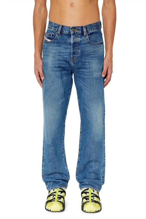 Diesel - Donkerblauwe 2020 D-Viker Straight jeans