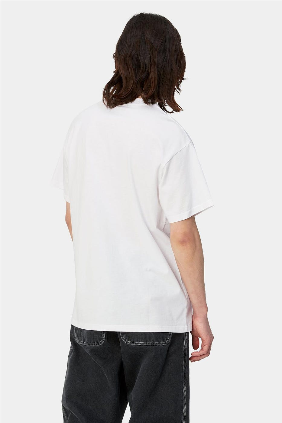 Carhartt WIP - Witte Script Embroidery T-shirt